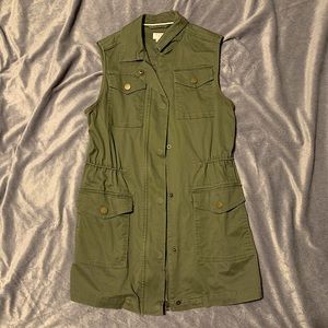 A New Day - Vest - Army Green - Sz: XS